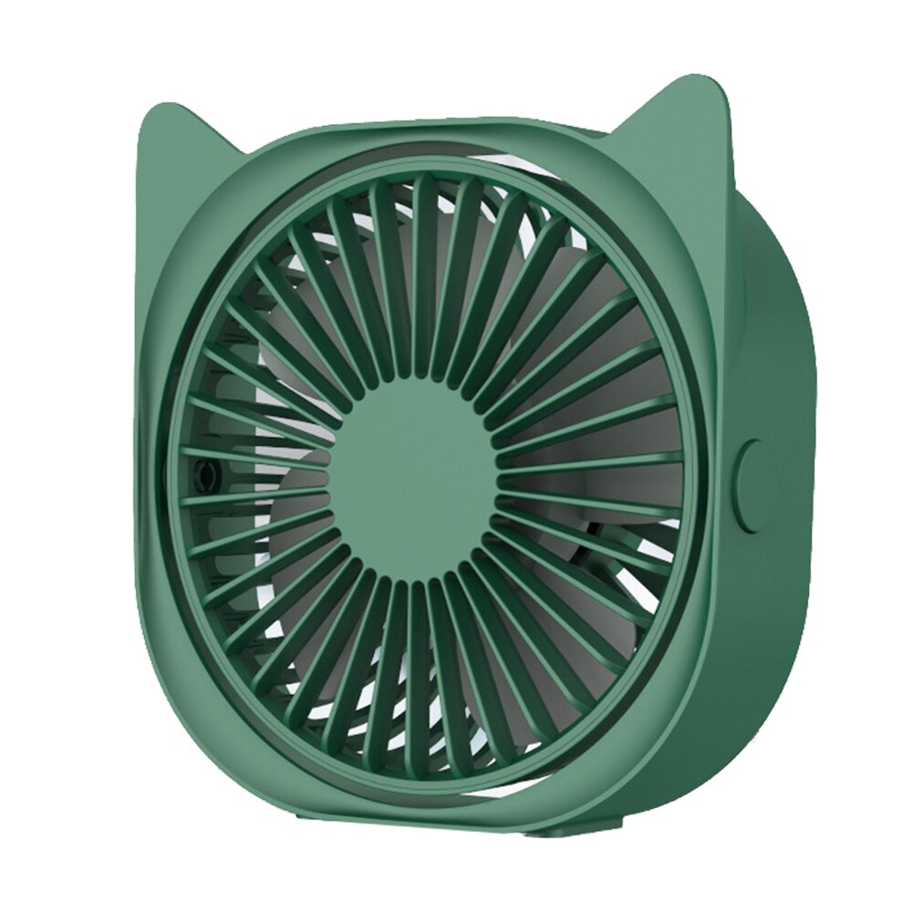 USB Cooling Pad Cooler Fan Heat Sink Universal Portable Summer Cooling Mini 3 Speeds 360 Rotation Office PC Cooler: Green