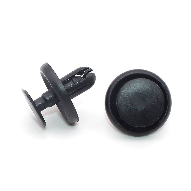 50 stk 7mm plastnagler klips for toyota avensis corolla prius yaris lexus  es300 es350 bilmotor under deksel holder trykstift
