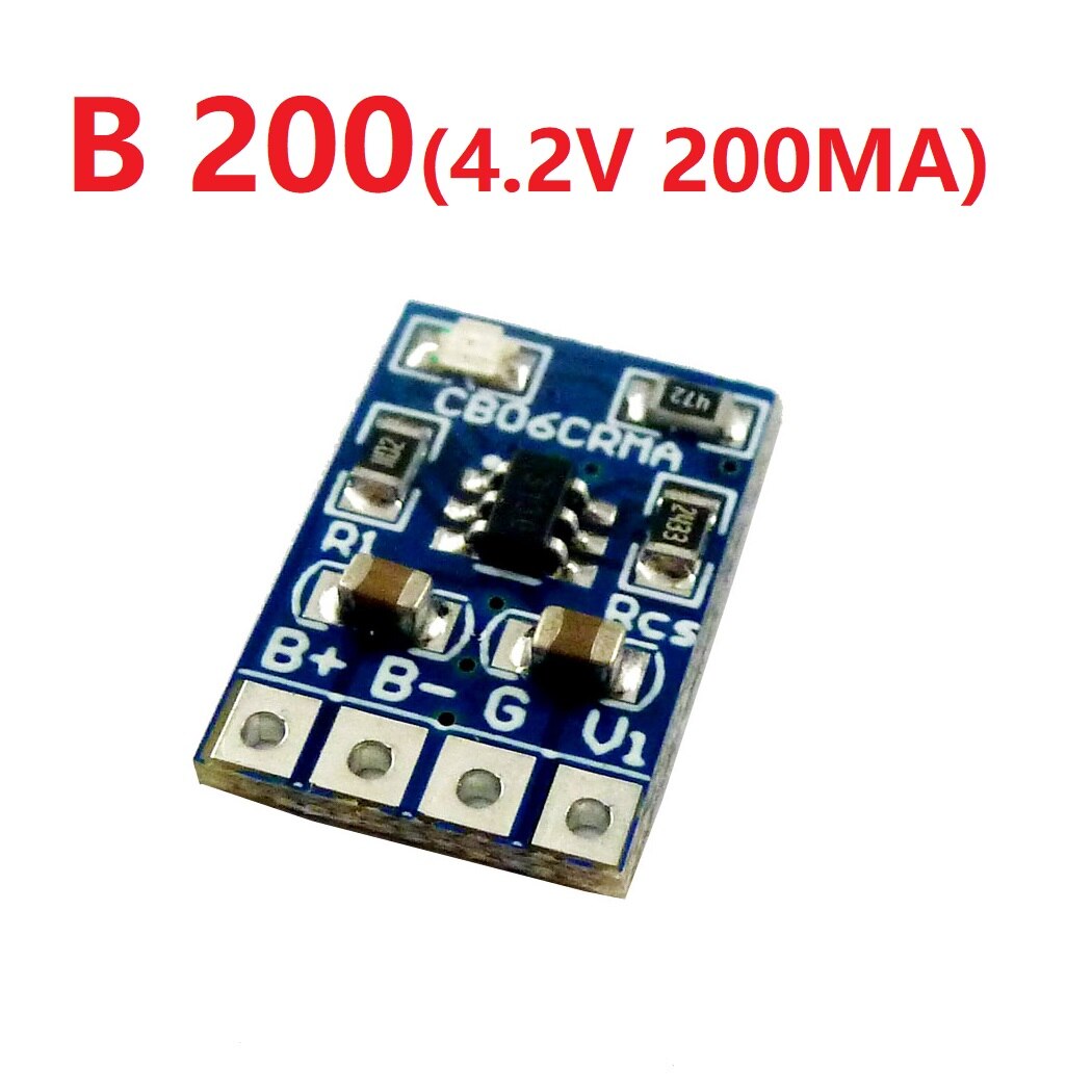 Module de chargeur de batterie au lithium ni-mh 3v 3.6v ni-cd, bouton rechargeable, pour vl2330 ml2032 1220 lir2016 2025 2032 2050 2430 2450: 4.2V 200MA