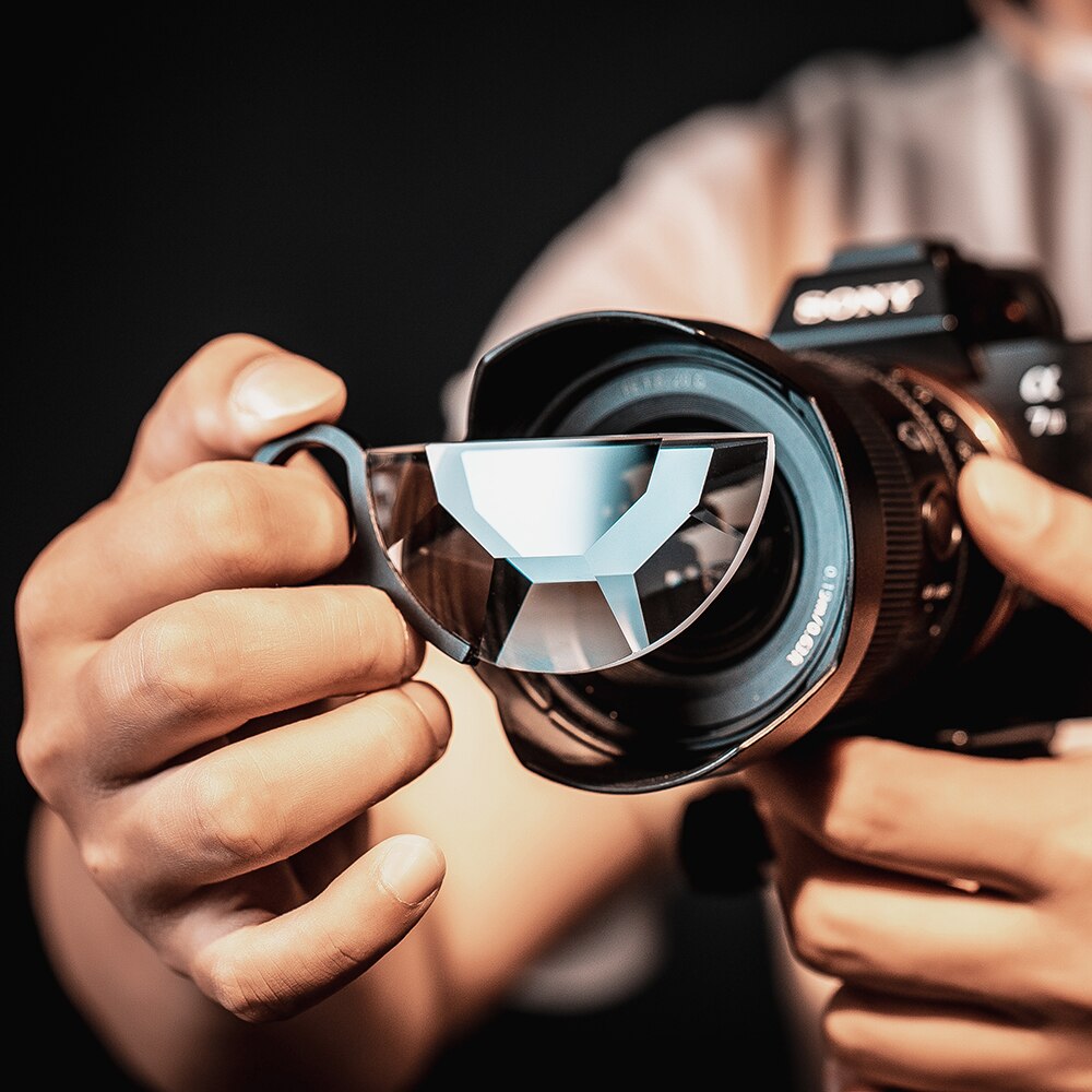 Sheji – kaléidoscope à main fendu, accessoires pour appareil photo, effets spéciaux