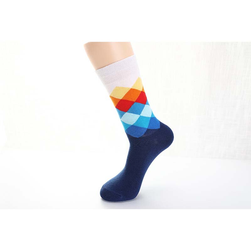 Cycling Socks Compression Outdoor Sports Bicycle Stocking Seamless Knee-High Breathable Socks Running Sock: Style8