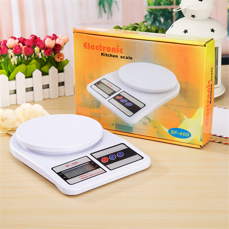 5 kg/10 kg 1g de cocina Digital duradera a escala de alimentos herramientas de medición para hornear precisión de la escala de cocina pantalla de alta definición