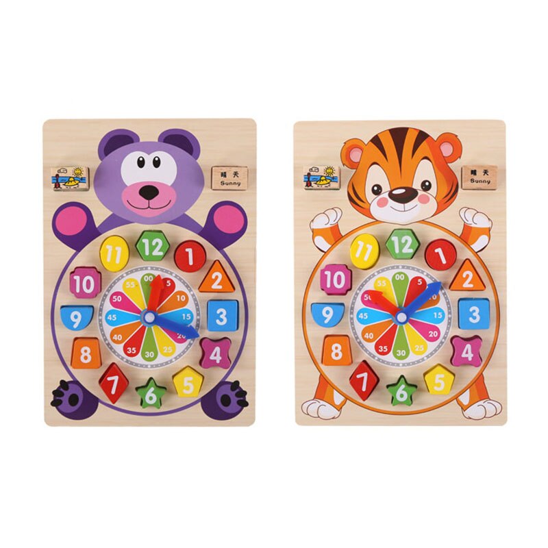 Bois couleur forme Cognition trieur jouet éducatif Bisyboard pour enfants jeux de Puzzle