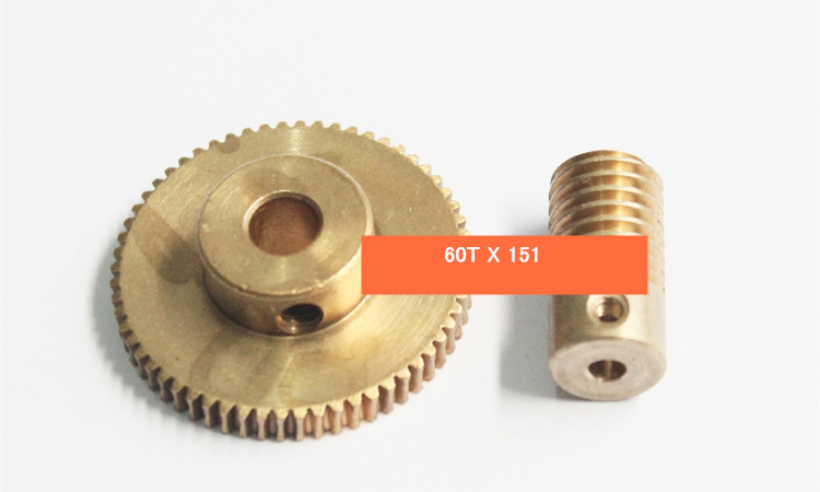 0.5 modulus reductie aandrijving wormwiel 20 30 40 50 60 tanden tandwiel 1:20-60 overbrengingsverhouding 058 turbine worm