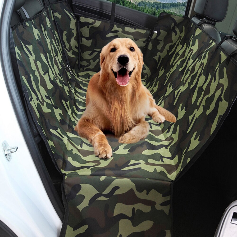 Protector para asiento de coche para perros, tela Oxford para viaje, portador de perro, funda de asiento de Banco de coche, impermeable, alfombrilla de hamaca para mascotas, cojín