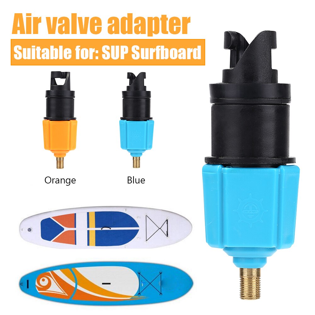 Air Valve Adapter Board Boarding Legering Rubber Roeiboot Opblaasbare Pomp Nylon Kajak Adapter Voor Sup Boarding Decor