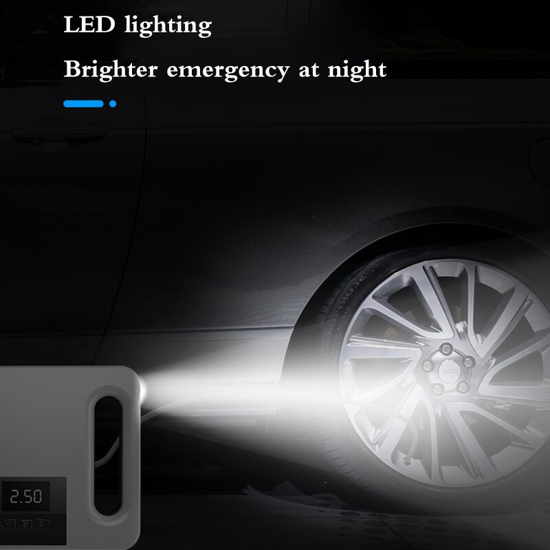 Onever Mini Tire Inflator Car Electric Tire Inflator 12v Air Compressor Auto Tyre Pump Tire Inflatable Air Pump Durable Compact