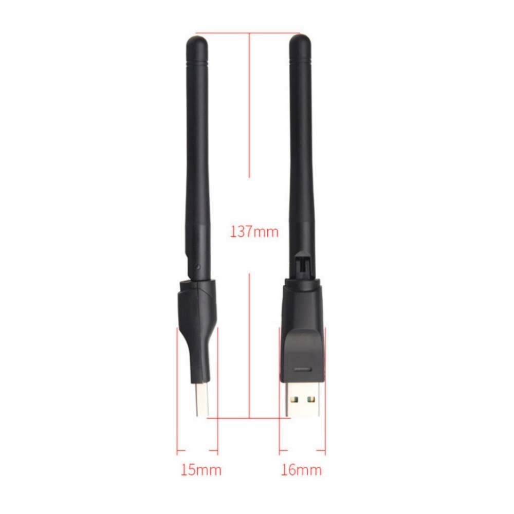 Portable Wi-fi Dongle 150Mbps MT7601 Network Card USB 2.4GHz 150Mbps USB Wifi Adapter MT7601/8188 Antenna for Computer/Phone