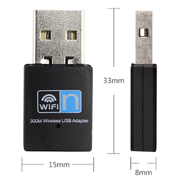 Usb Wifi Adapter 300Mbps Wifi Dongle Usb Ethernet Adapter Usb Ethernet Wifi Dongle Wireles Netwerkkaart Usb Naar Ethernet NC3505B