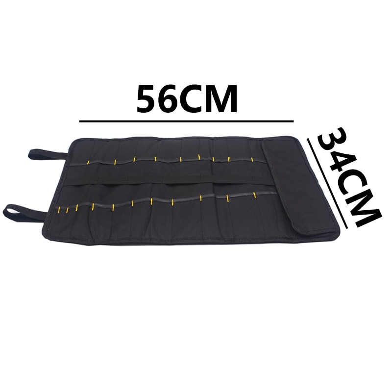Auto reparatie gereedschap tas 22 zakken stopcontact 600d oxford stoffen gereedschapsrol tas elektrische hardware gereedschap handtas opbergtas organizer