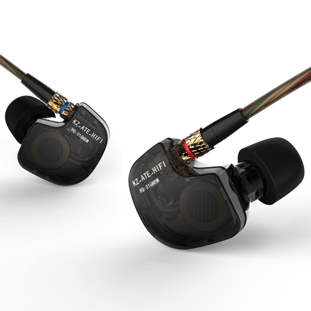 KZ ATE In Ear Earphone Driver HiFi Sport Running Music Earbuds Microphone Headset KZ EDX ZST ED12 ZS3 ES4 ZSE ED9