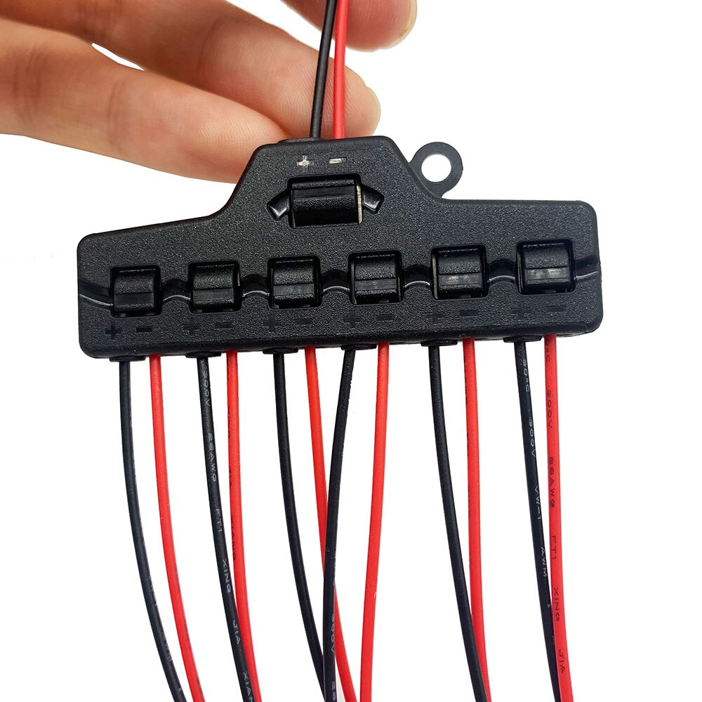 3/6 Ports Distribution,Port Sharing Box/Distributor, Port Hub for Scale Model Lghts Connection//Railway Layout Diaroma