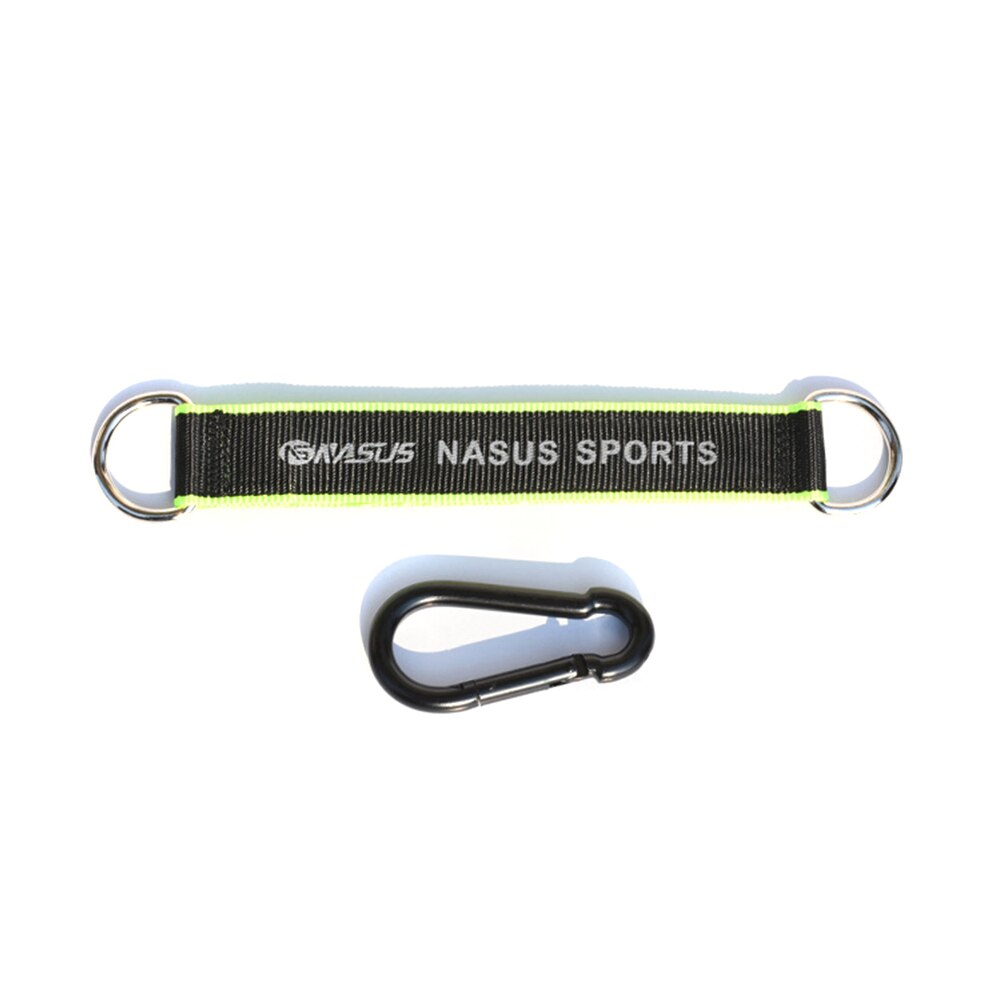 Fitness Lanyard Hook Trapeze Hanging Sandbag Multifunctional Ring Fitness Lanyard Hook hanging swing ring fitness accessories: Green