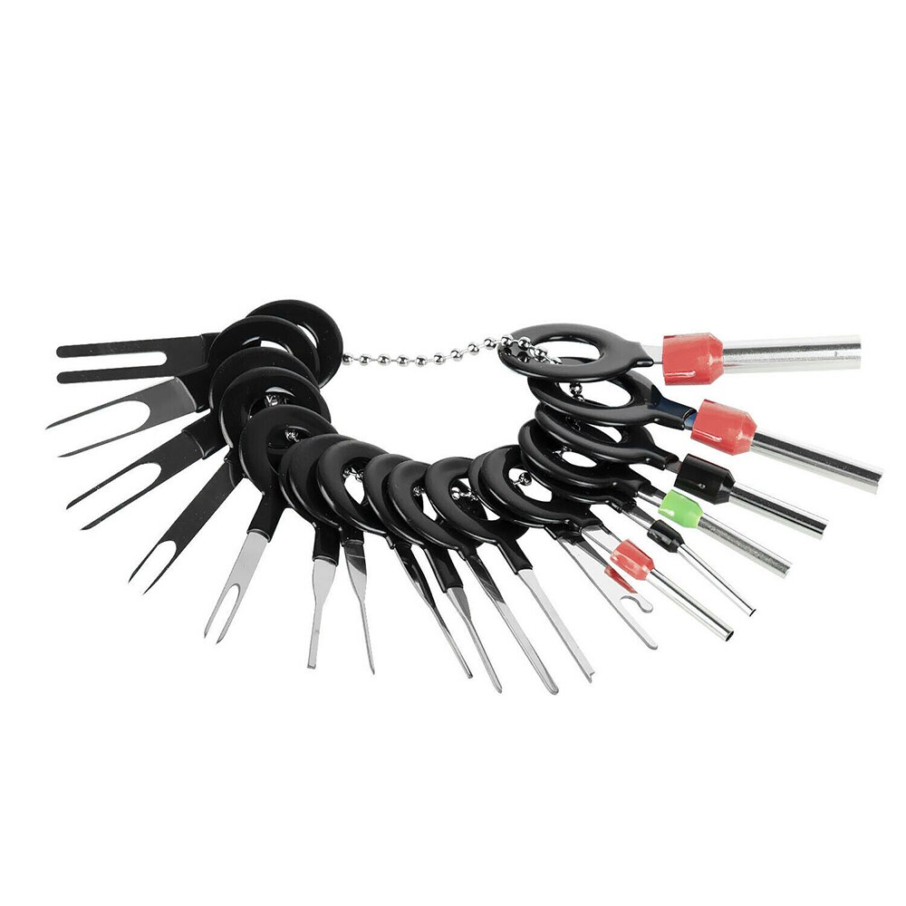 Práctica y eficiente herramienta de extracción de Terminal de cable de arnés de cable de coche herramienta de arnés enchufe Terminal Pin accesorios para automóviles