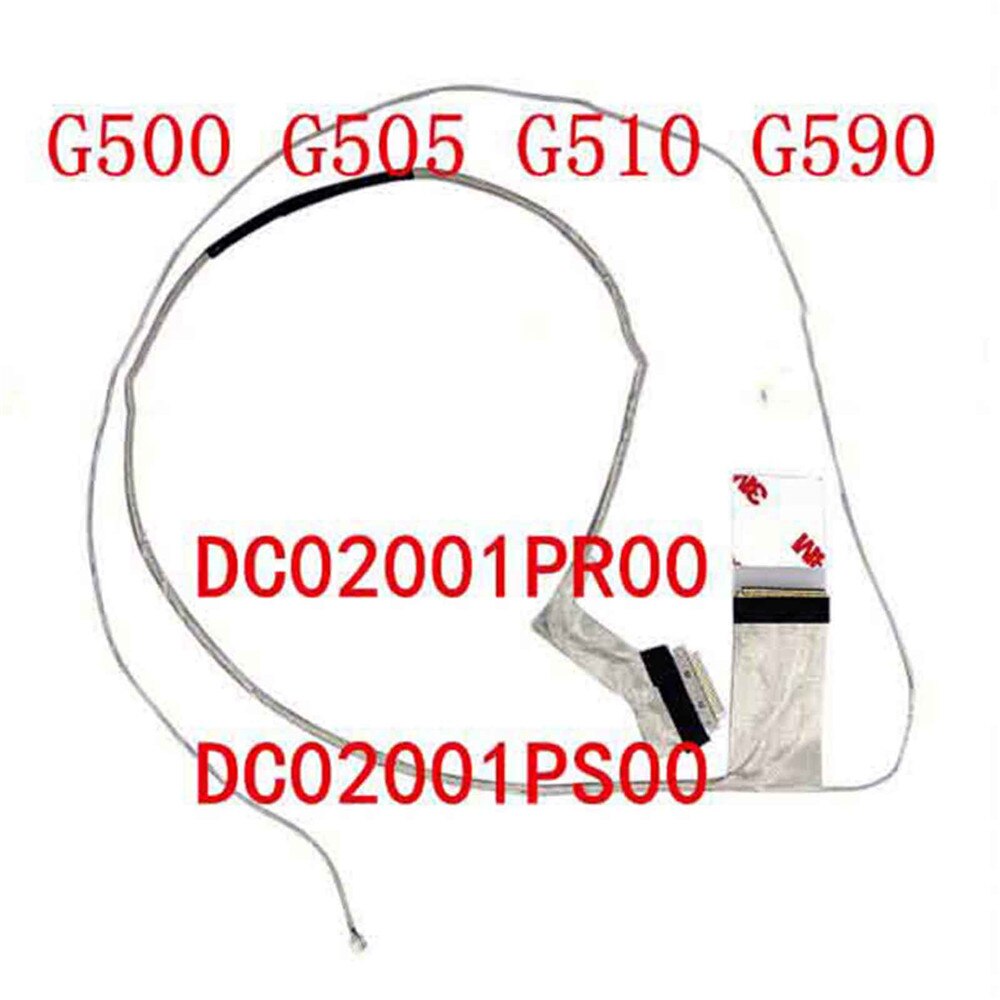 Laptop LCD LED LVDS Video Screen Display Flex wire Cable for Lenovo G500 G505 G510 G590