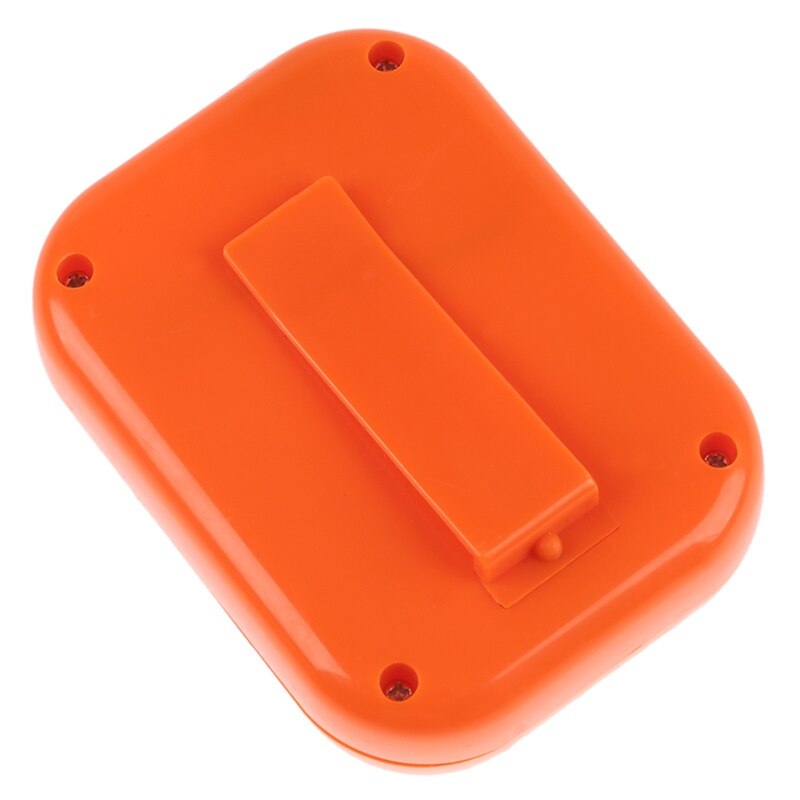 Ventilador Mini para disfraz inflable de cabeza de mascota 6V alimentado por 4xAA batería seca naranja