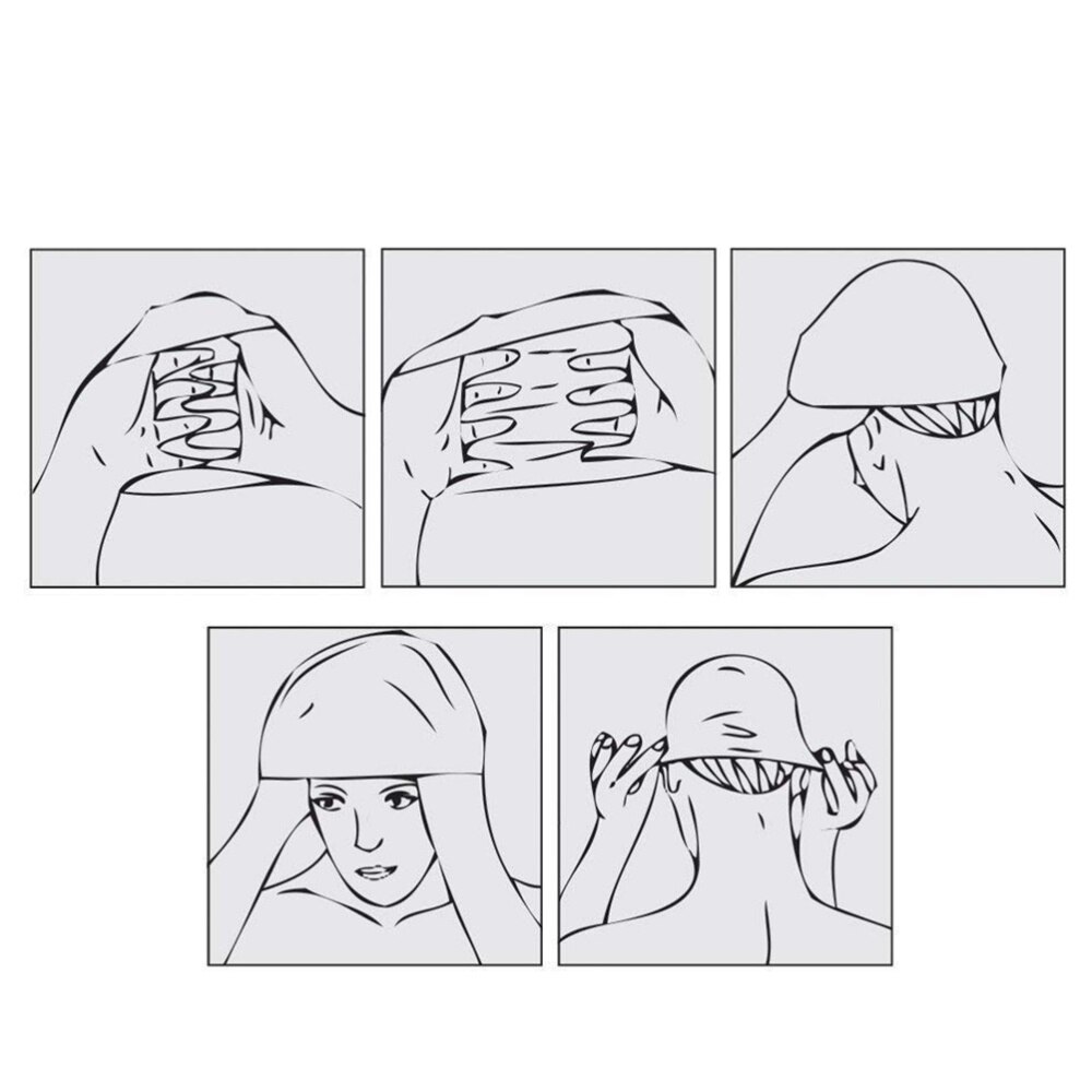 2pcs Silicone Swimming Cap Waterproof Swimming Hat Sports Elastic Swimming Hat Ear Protection Swimming Head Accessory for Adult