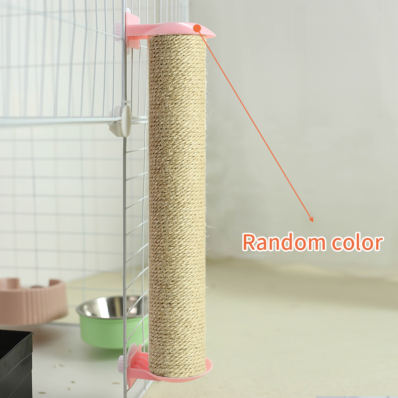 Cat Scratching Post Replacement Sisal Tree Refill Pole with M8 Screw Sisal Scratch Post Replacement Parts and Extension Post