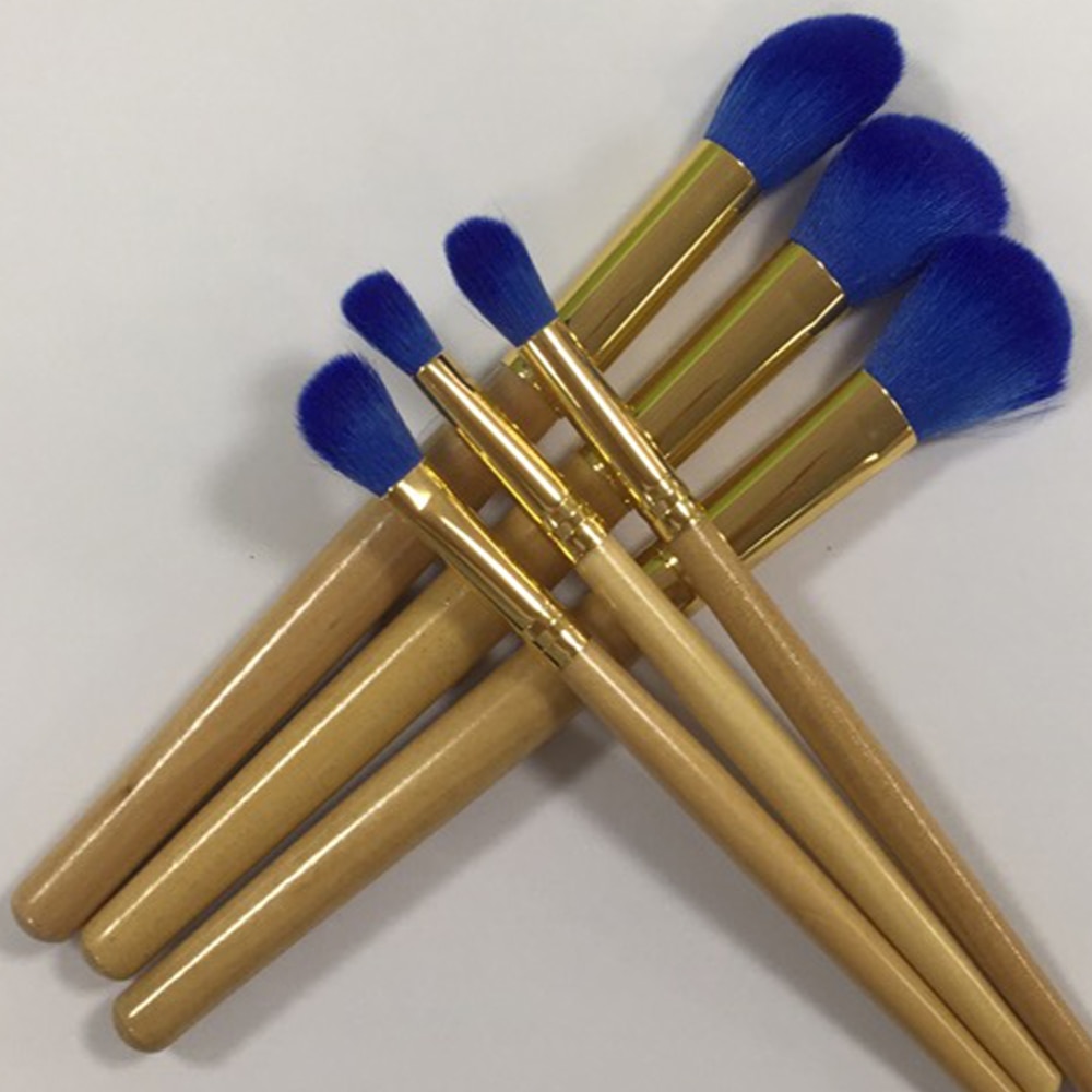 6PCS Makeup Brush Set Bamboo Handle Makeup brushes