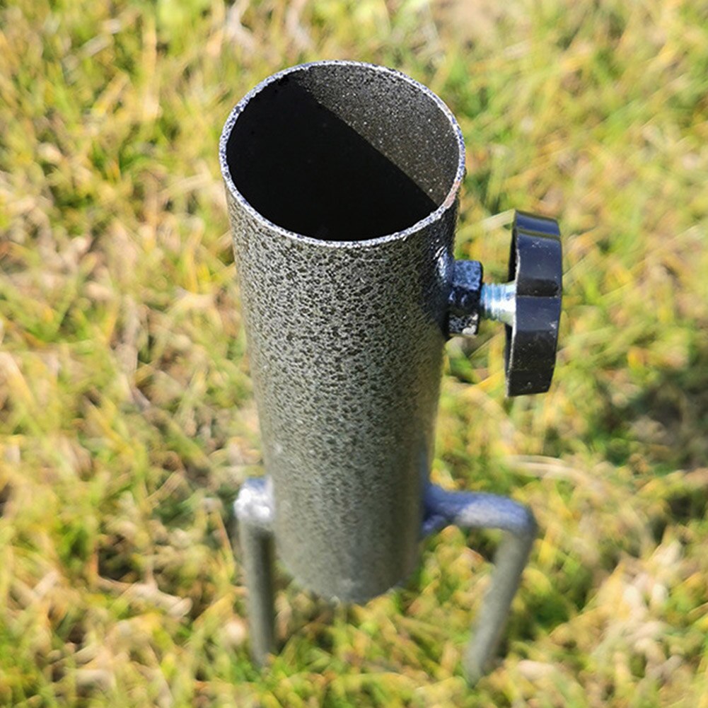 Heavy Duty Easy Setup Portable For Park Patio Pole Holder Parasol Beach Umbrella Base 35cm Home Garden Adjustable Outdoor