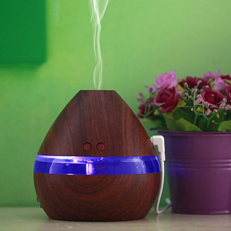 Aroma Aromatherapie Diffuser Led Etherische Olie Ultrasone Luchtbevochtiger Luchtreiniger