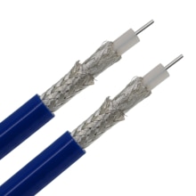 Blauwe Zachte RG142 Dubbele Afgeschermde Rf Coaxiale Laag Verlies Kabel 50ohm 0.5M 1M 2M 3M 5M 8M 10M