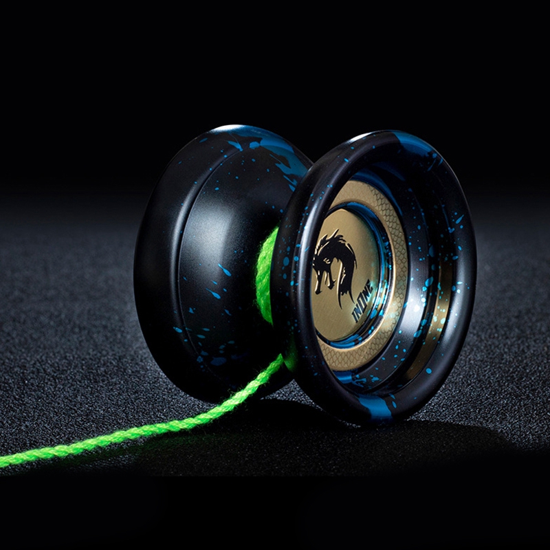 Butterfly yo-yo, reaktionsschnelles yo-yo aus einer legierung mit 10 kugellagern für fortgeschrittene spieler mit 10 schnüren