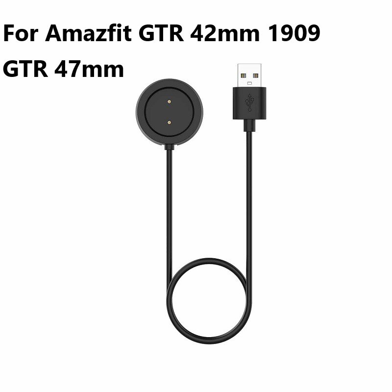 Smart Horloge Usb Charger Dock Station Cradle Voor Xiaomi Huami Amazfit Tempo/Bip A1608/A1607/A1702/gtr 42/47Mm 1909/Stratos 2: For Amazfit GTR