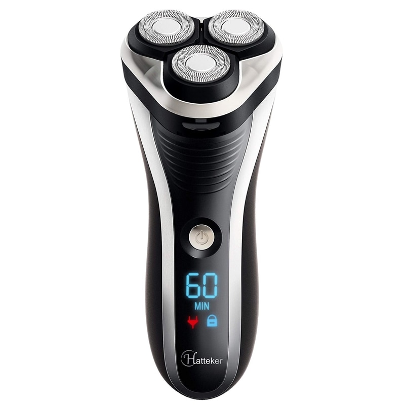 Digital display wet dry electric shaver facial wat... – Vicedeal