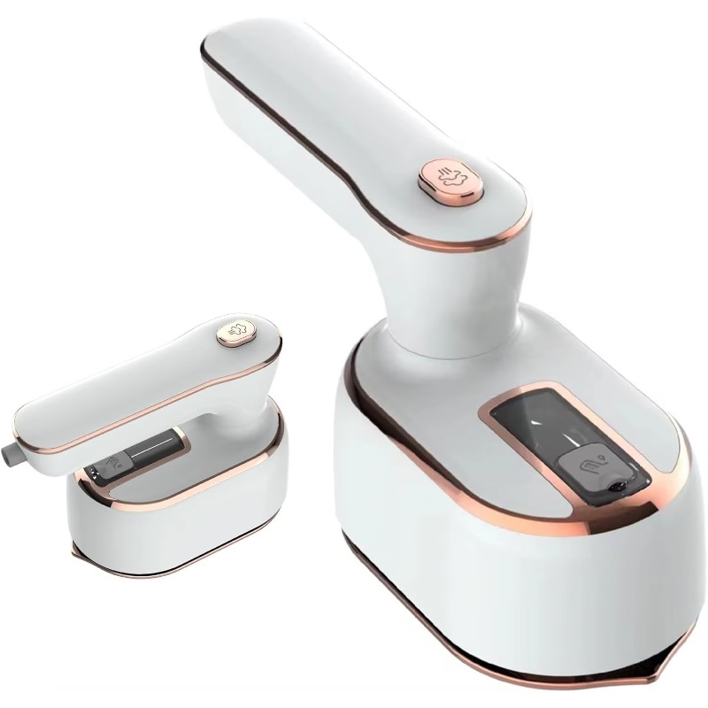 110v 1000w mini håndholdt klesdamper dampstrykejern til klær, husholdningstekstiler, 100ml stk. bærbar hurtigvarme til stryking av klær: misligholde tittel