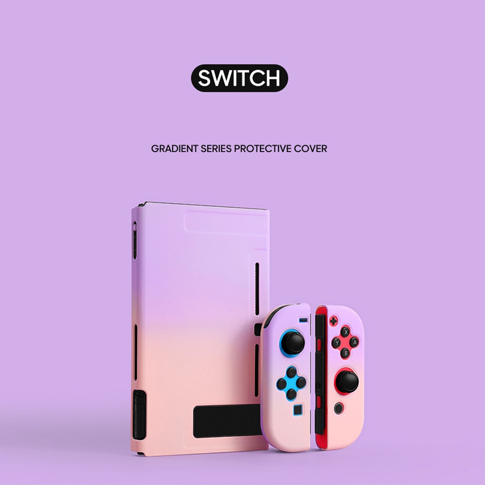 Per Nintendo Caso Interruttore Pastello Joy-con Custodia di Protezione Borsette Copertura Nintendoswitch Console NS Accessori Rosa Viola