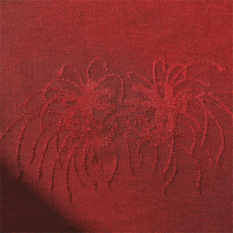 CF1056 Chinese Traditional Silky/Cotton Spiders Jacquard Fabric Chinese Wedding Clothing Red Spiders Fabrics DIY Sewing Material