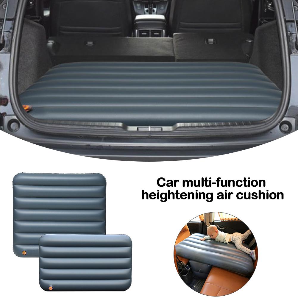 Air Inflatable Travel Car Bed Air Mattress Camping Outdoor Back Seat Auto Cushion For Car Travel Air Bed Car Raised Airbed