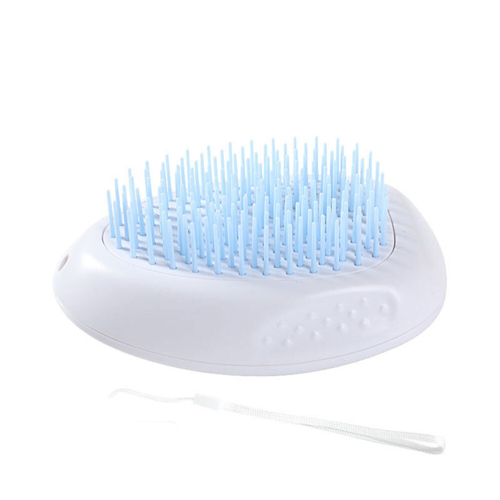 Cepillo de gato para eliminar y acicalar el pelo de gato para gatos de pelo largo y corto para desodorizantes de gatos LXY9: Sky Blue