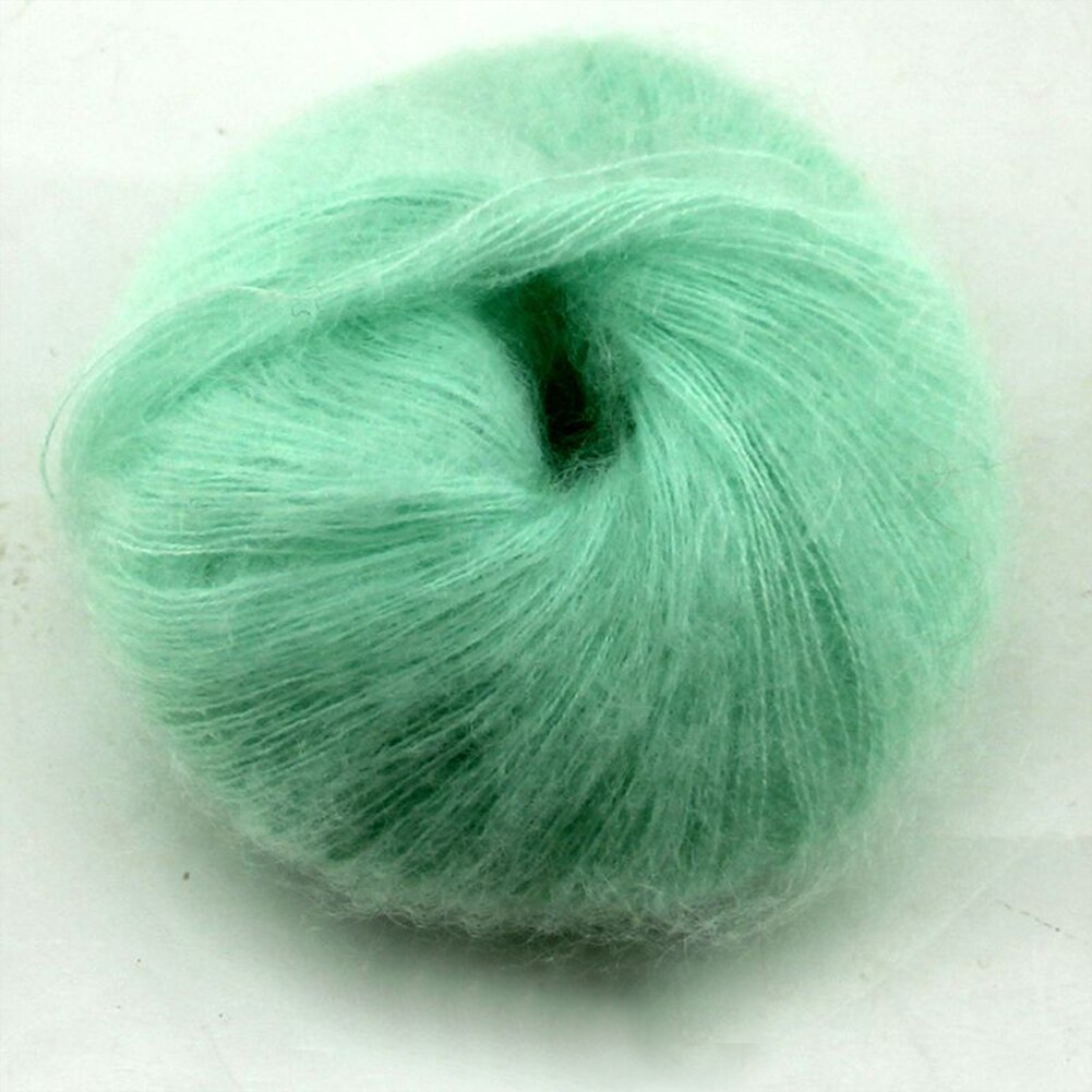 25g fil à tricoter Mohair laine à tricoter fil doux doigté bébé Crochet fil à tricoter fils Angora Crochet