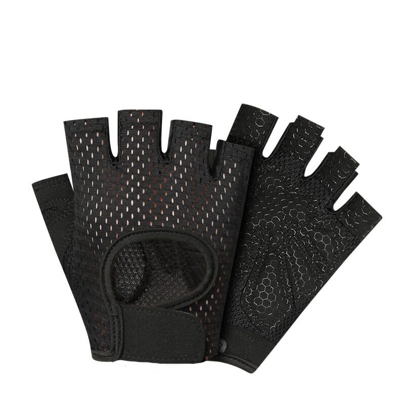 Haltère gants d'exercice Fitness demi doigt gants entraînement exercice antidérapant gants de sport équitation gants respirants