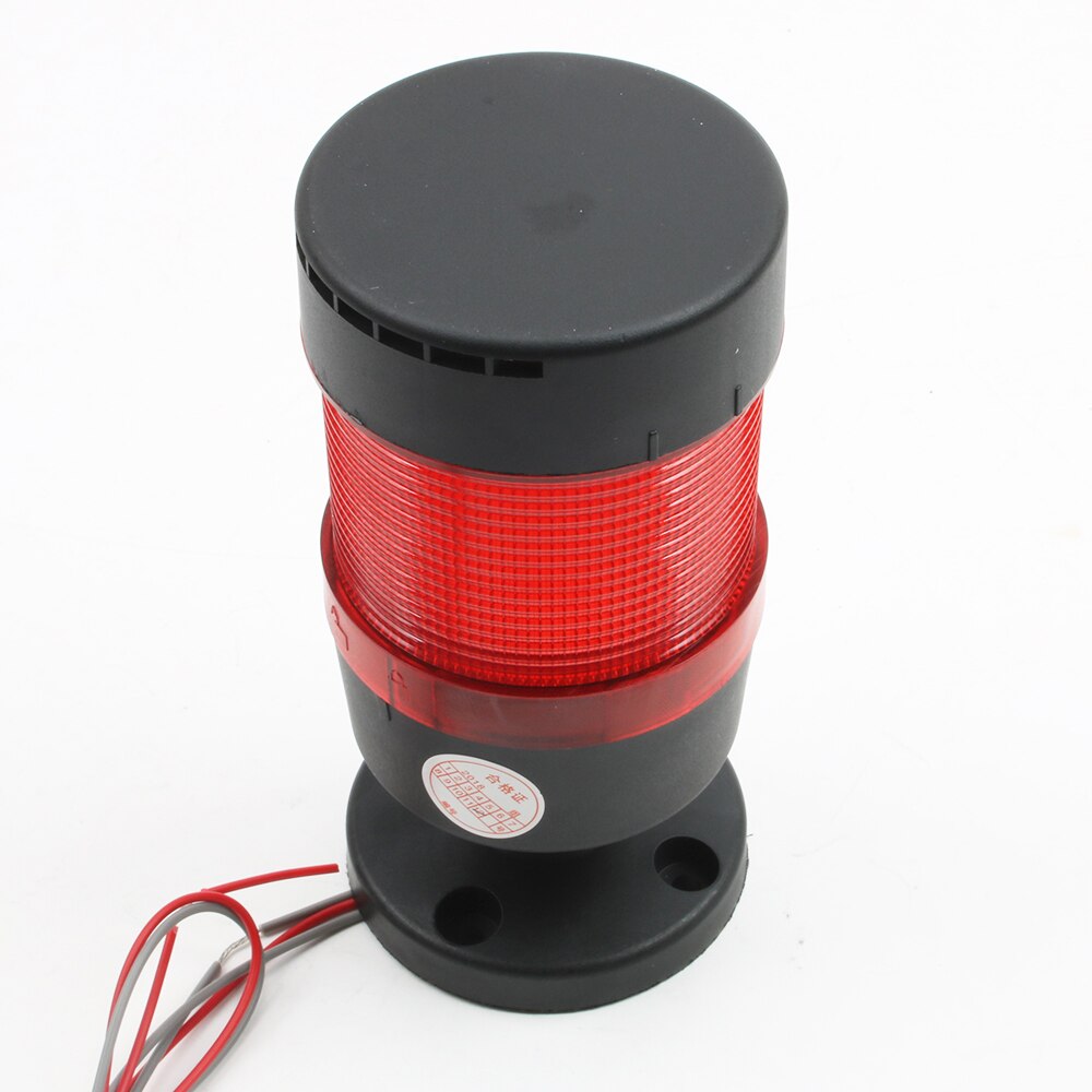 Industrial Stack light LED LTP lamps Red Blue Green Buzzer Sound Normal Flash Black 24V 110V 220V 12V Turn around 1 layer 70mm