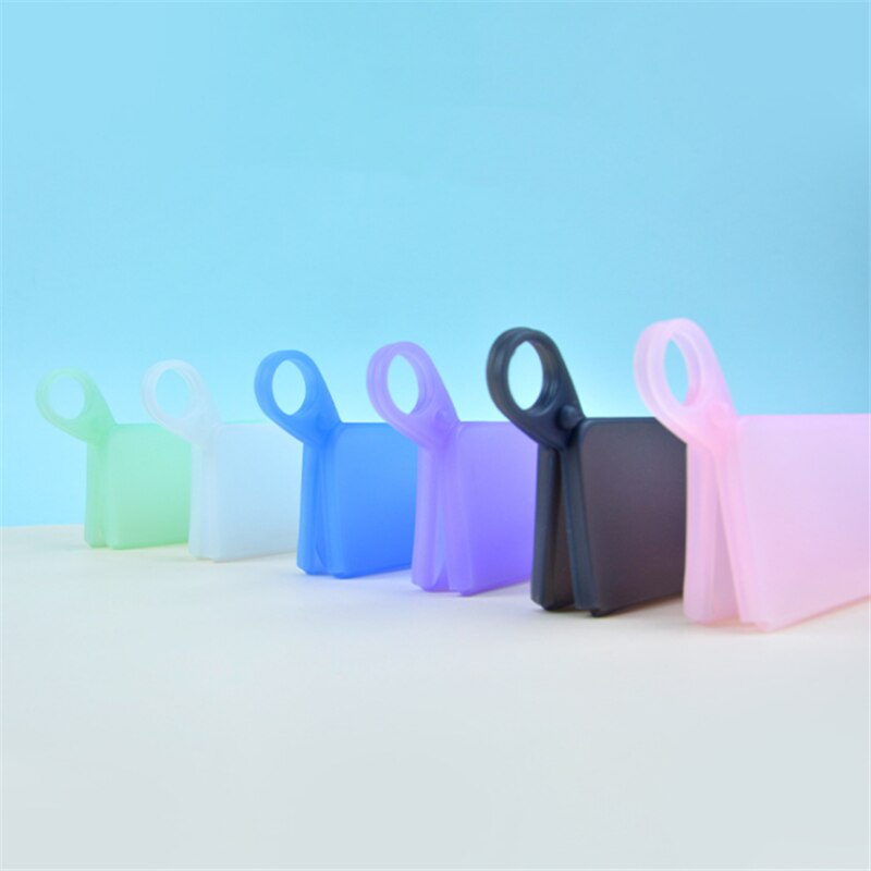 Silicone masque facial dossier de stockage Portable étanche à la poussière masques jetables étui support extérieur réutilisable organisateur sacs de rangement