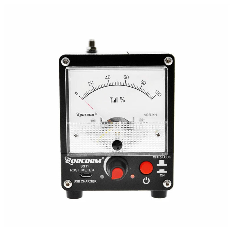 Misuratore di resistenza singolare Surecom SS11 RF 100K-3GHz misuratore RSSI ad alta sensibilità con batteria integrata