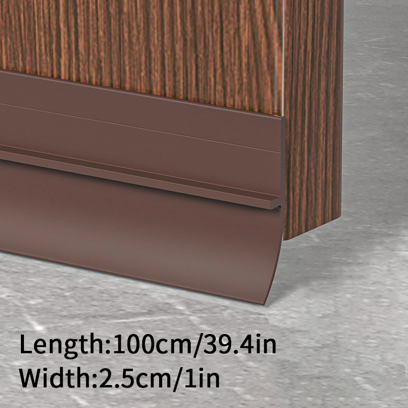 Door Bottom Sealing Strip Windproof and Waterproof Strip Door Under Wind Shield Insulated House Acoustic Foam Sealing Strip: MULTI