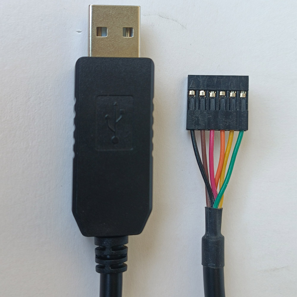 FTDI USB naar UART TTL 6-weg 0,1 "SIL debug-kabel voor Beagle Bone Black Galileo Gen2 PC-communicatiekabel