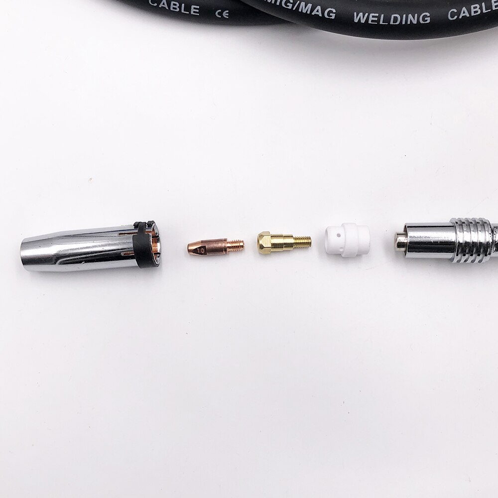 4Meter MB24 24KD Mig-24 Mig Mag Lastoorts Binzel Stijl Met Euro Connector