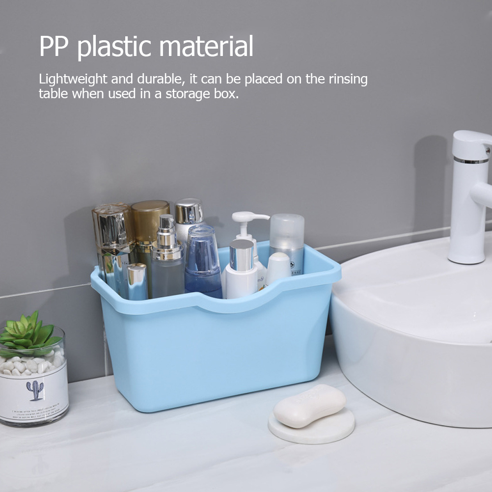 1pcs Kitchen Cabinet Door Plastic Basket Hanging Trash Can Waste Bin Garbage Bowl Box Desktop Storage Trash Can Storage Holder