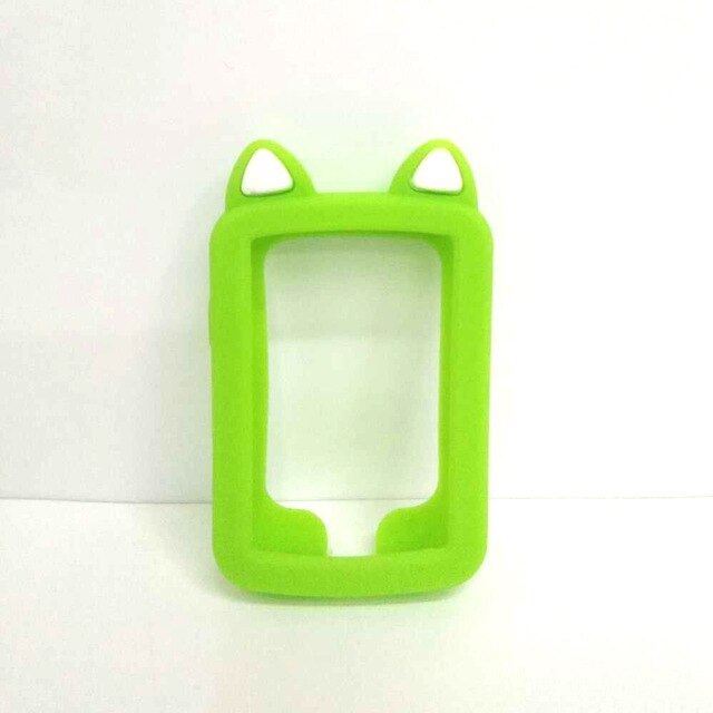 Garmin – etui de Protection 530 Silicone EDGE 830, Film de Protection pour écran d'ordinateur de vélo GPS 820: 820 Green cat ears