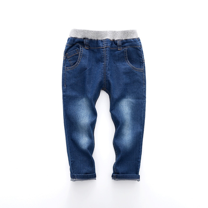 Mode Jongens Blauw Jeans Lente Zomer Mode Klassieke Toevallige Baby Jeans Jeans Kinderen