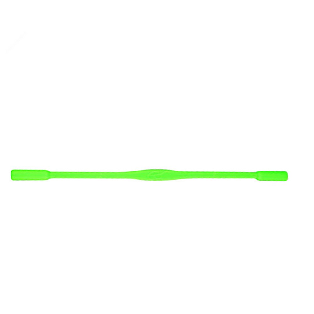 Flexibele Siliconen Cord Kinderen Kids Anti-Slip Elastische Band Glazen Houder Glazen Touw: Bright Green 