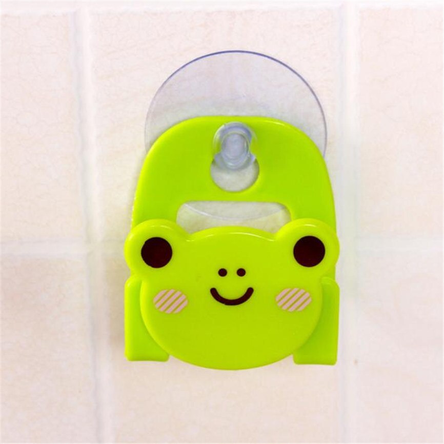 Cartoon Dish Cloth Sponge Holder With Suction Cup Kitchen Multifunctional Storage Organizer Rack Dinning Kitchen Rack Organizer