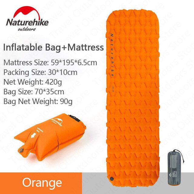 Naturehike 5.8 R-Value Campingmat 4 Seizoenen Ultralicht Zelfopblazend