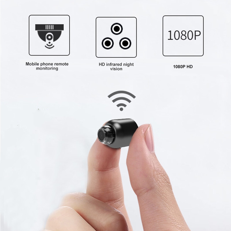 Draadloze Wifi Ip Mini Camera 1080P Hd Surveillance Security Nachtzicht Bewegingsdetectie Camera Wifi Babyfoon Cam