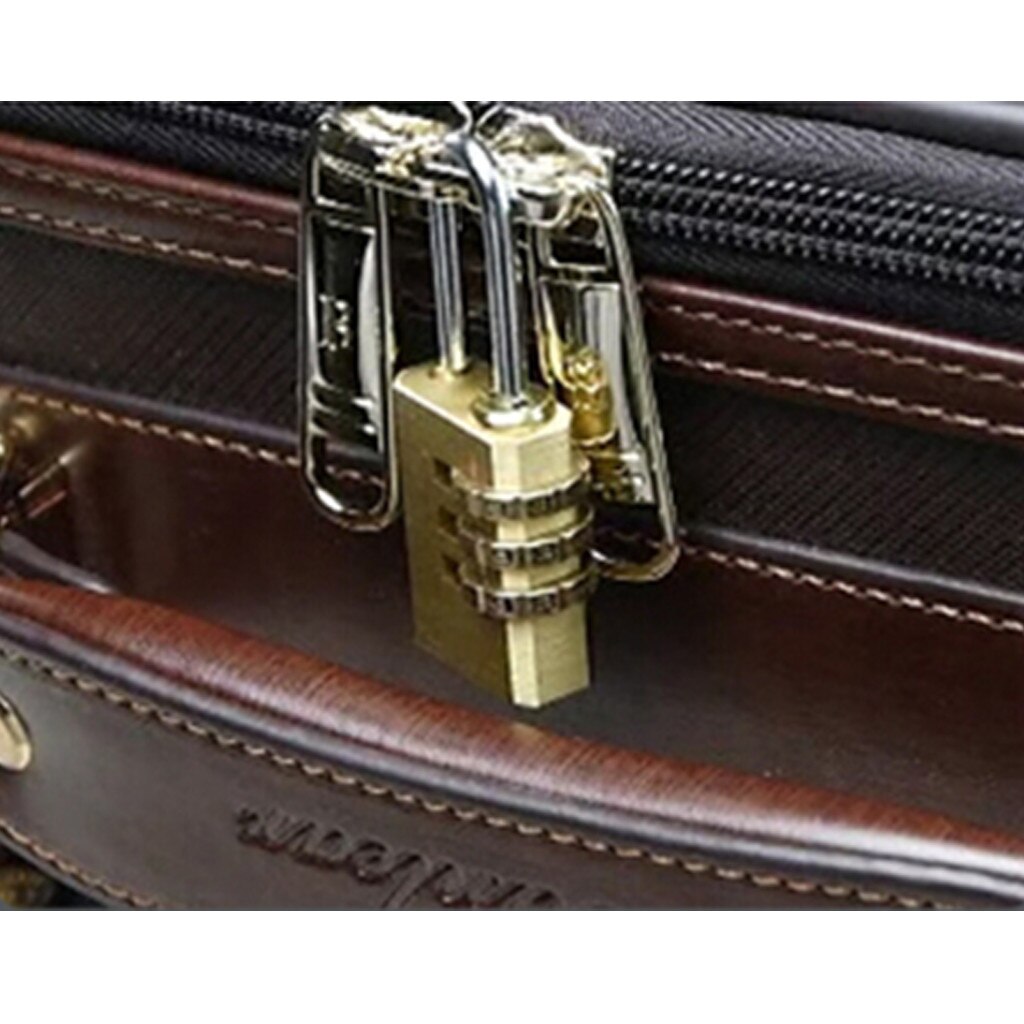 Digits Number Mini Padlock Brass Combination Lock Password Lock Password Code Lock Cupboard Household Cabinet Locker Padlock